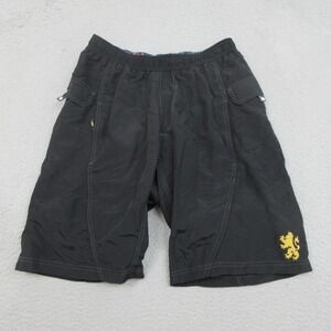 Nema Cycling Cargo Shorts Mens Medium Black Padded 12 Inseam MTB Trail Bike